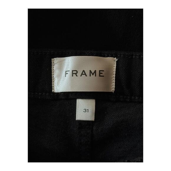 Frame Denim jeans The Pixie Arrow bootcut black size 31 - Picture 4 of 7